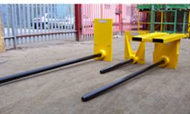 Fork truck attachments