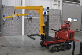 Fork truck attachments